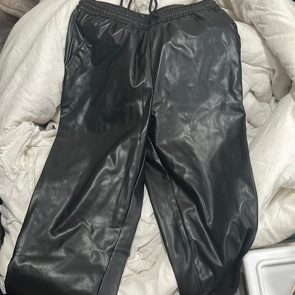 Black joggers